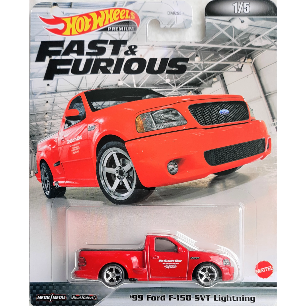Машинка Hot Wheels '99 Ford F-150 SVT Lightning (2022 Fast